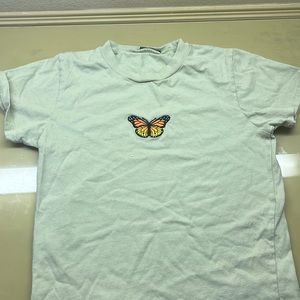 brandy butterfly shirt
